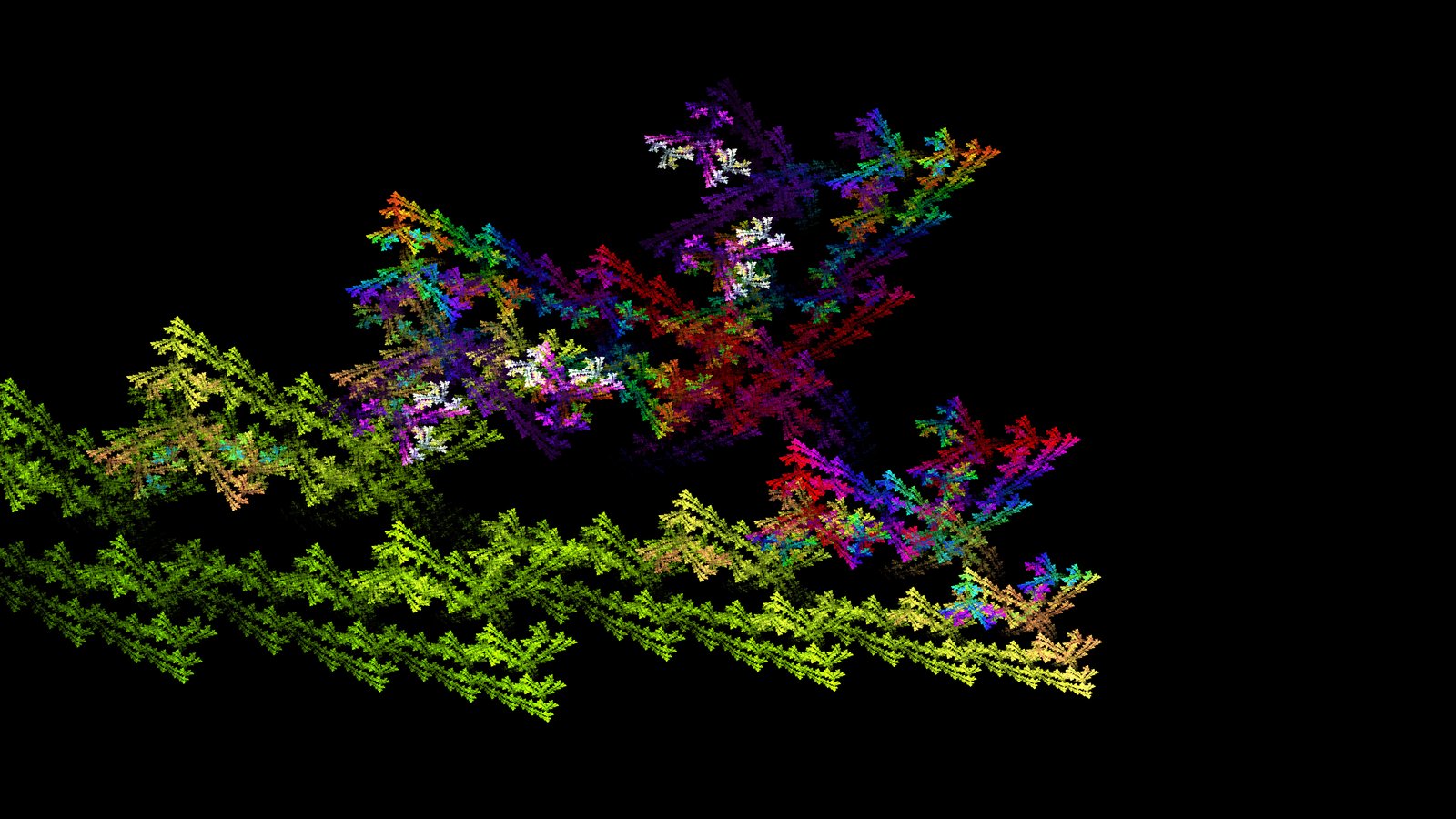 AI-generated 2D game art showing character sprites and environment tiles in various styles on a dark workspace